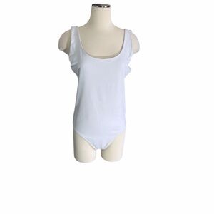 Express Women’s White Bodysuit Size Xl
